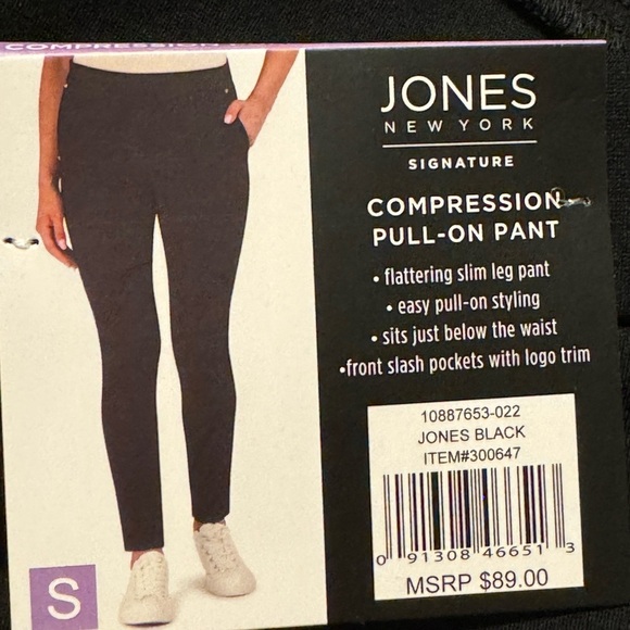 Jones New York Compression Pull On Pants - Picture 7 of 8